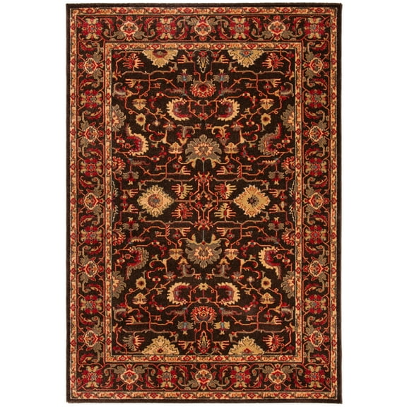 SAFAVIEH Mahal Bentley Oriental Area Rug, Brown/Beige, 5'1" x 7'7"