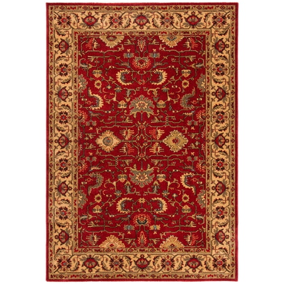 SAFAVIEH Mahal Bentley Oriental Area Rug, Red/Beige, 2'2" x 4'