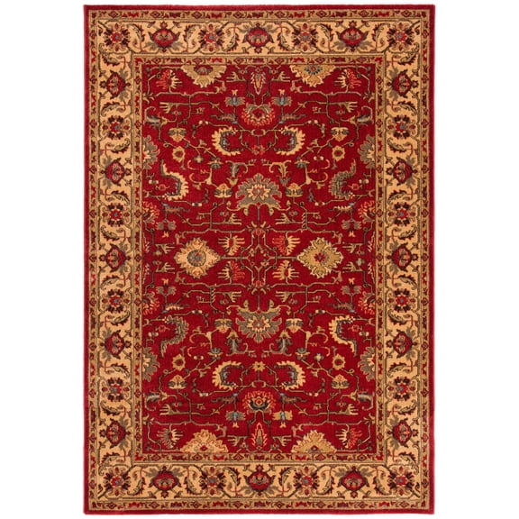 SAFAVIEH Mahal Bentley Oriental Area Rug, Red/Beige, 8' x 10'