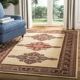 thumbnail image 1 of SAFAVIEH Mahal Mordikai Oriental Area Rug, Cream/Red, 6'7" x 6'7" Square, 1 of 7