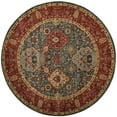 thumbnail image 1 of SAFAVIEH Mahal Napier Oriental Area Rug, Navy/Red, 6'7" x 6'7" Round, 1 of 3