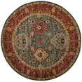 thumbnail image 1 of SAFAVIEH Mahal Napier Oriental Area Rug, Navy/Red, 9' x 9' Round, 1 of 8