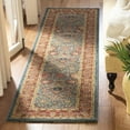 thumbnail image 1 of SAFAVIEH Mahal Napier Oriental Runner Rug, Navy/Red, 2'2" x 18', 1 of 7