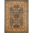 thumbnail image 1 of SAFAVIEH Mahal Phylliss Oriental Area Rug, Navy/Natural, 8' x 11', 1 of 3