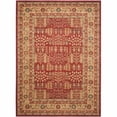 thumbnail image 1 of SAFAVIEH Mahal Phylliss Oriental Area Rug, Red/Natural, 6'7" x 9'2", 1 of 7