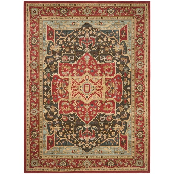 SAFAVIEH Mahal Trecia Oriental Area Rug, Red, 8' x 10'