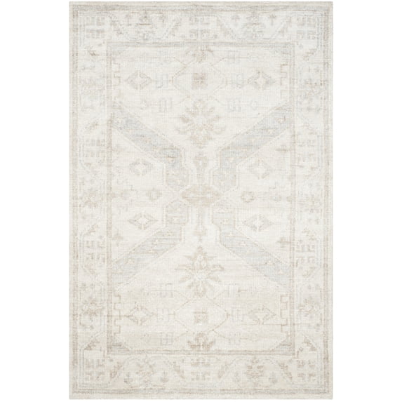SAFAVIEH Maharaja Emilija Floral Area Rug, Beige/Blue, 4' x 6'