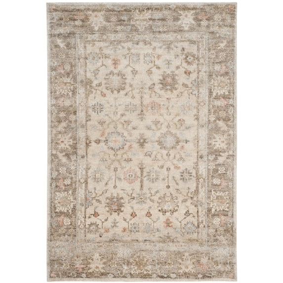 SAFAVIEH Maharaja MHJ409B Hand-knotted Brown / Ivory Rug