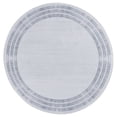 thumbnail image 1 of SAFAVIEH Malibu Chauncey Bordered Polyester Area Rug, Light Gray/Gray, 6' x 6' Round, 1 of 7