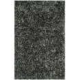 thumbnail image 1 of SAFAVIEH Malibu Marina Confetti Polyester Shag Area Rug, Charcoal, 2'6" x 4', 1 of 6