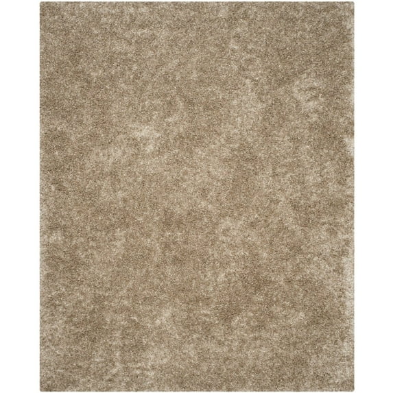 SAFAVIEH Malibu Marina Confetti Polyester Shag Area Rug, Natural, 2'6" x 4'