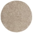 thumbnail image 1 of SAFAVIEH Malibu Marina Confetti Polyester Shag Area Rug, Natural, 5' x 5' Round, 1 of 9
