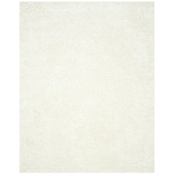 SAFAVIEH Malibu Shag MLS431W Handmade White Rug