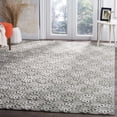 thumbnail image 1 of SAFAVIEH Manhattan Aifric Floral Wool Area Rug, Grey/Ivory, 6' x 9', 1 of 5