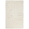thumbnail image 1 of SAFAVIEH Manhattan Aisha Geometric Wool Area Rug, Ivory, 4' x 6', 1 of 7
