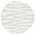 thumbnail image 1 of SAFAVIEH Manhattan Alexanndria Striped Area Rug, Beige/Ivory, 6' x 6' Round, 1 of 10