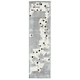 thumbnail image 1 of SAFAVIEH Manhattan Atanas Abstract Runner Rug, Grey/Ivory, 2'3" x 8', 1 of 7