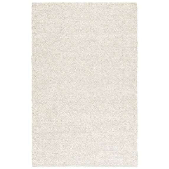 SAFAVIEH Manhattan Barnes Solid Area Rug, Ivory, 8' x 10'