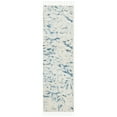 thumbnail image 1 of SAFAVIEH Manhattan Eamon Abstract Runner Rug, Ivory/Blue, 2'3" x 8', 1 of 6
