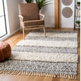 thumbnail image 1 of SAFAVIEH Manhattan Earnestine Southwestern Area Rug, Ivory/Grey, 5' x 8', 1 of 6