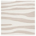 thumbnail image 1 of SAFAVIEH Manhattan Emma Wavy Striped Area Rug, Ivory/Beige, 6' x 6' Square, 1 of 11