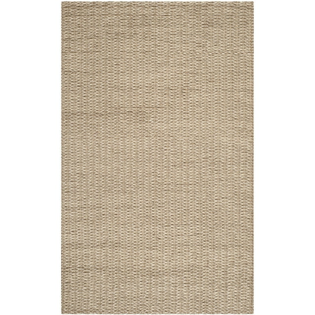 SAFAVIEH Manhattan MAN423A Handmade Beige / Brown Rug
