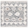 thumbnail image 1 of SAFAVIEH Manhattan Marina Medallion Area Rug, Ivory/Blue, 6' x 6' Square, 1 of 8