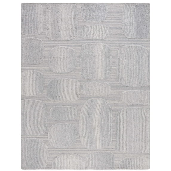 SAFAVIEH Manhattan Sylvia Geometric Area Rug, Grey, 8' x 10'