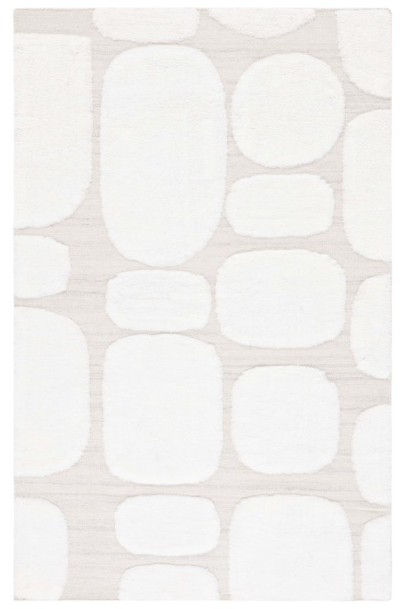 Manhattan Sylvia Geometric Area Rug, Ivory/Beige, 6' x 9'