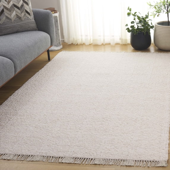 Safavieh Manhattan Thane Solid Area Rug, Ivory, 5' x 8'