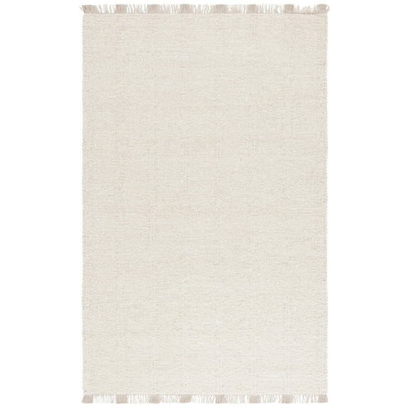 SAFAVIEH Manhattan Thane Solid Area Rug, Ivory, 8' x 10'