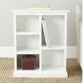 thumbnail image 1 of SAFAVIEH Maralah Country Transitional Bookcase with 5 Shelves, White, 1 of 5