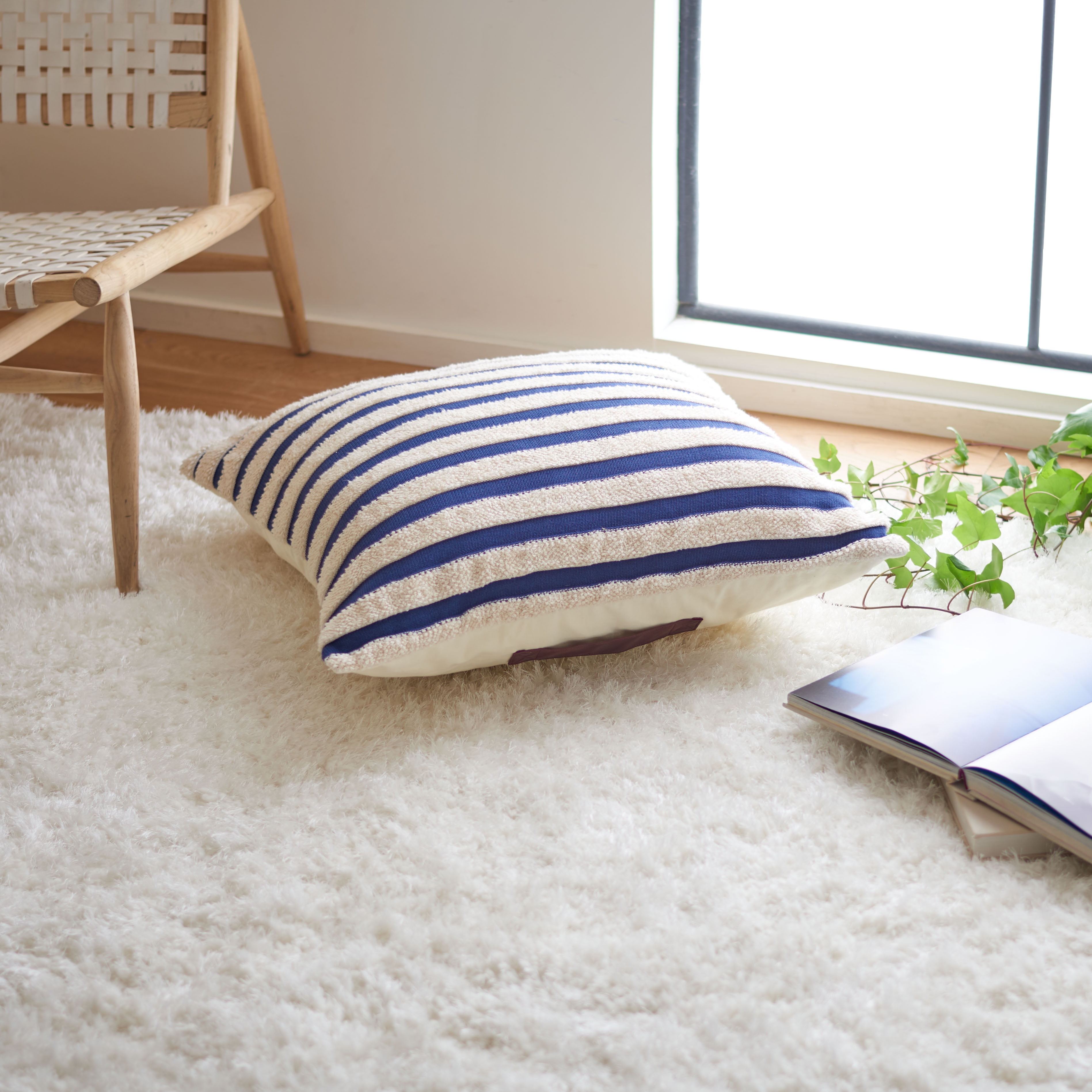 Navy floor pillow online