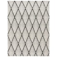thumbnail image 1 of SAFAVIEH Marbella Andrea Diamond Area Rug, Black/Ivory, 8' x 10', 1 of 8