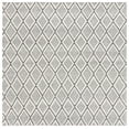 thumbnail image 1 of SAFAVIEH Marbella Aniyah Diamond Area Rug, Ivory/Black, 6' x 6' Square, 1 of 8