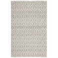 thumbnail image 1 of SAFAVIEH Marbella Aniyah Diamond Runner Rug, Silver/Black, 2'3" x 9', 1 of 4