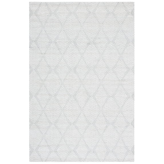 SAFAVIEH Marbella Aria Diamond Area Rug, Ivory, 4' x 6'