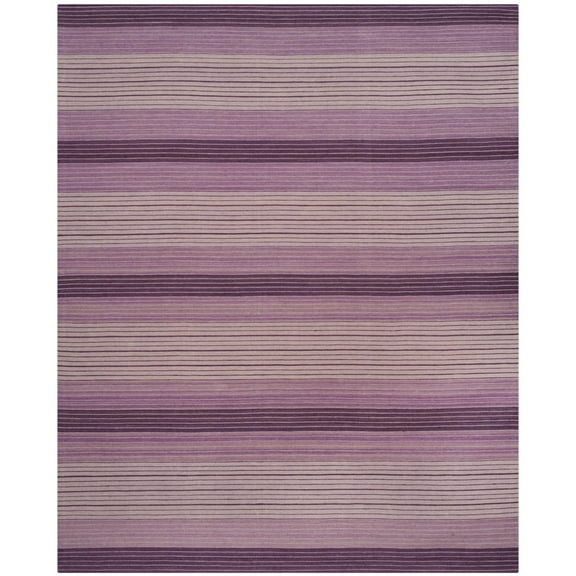 SAFAVIEH Marbella Asteria Striped Area Rug, Lilac, 4' x 6'