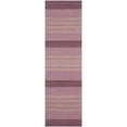 thumbnail image 1 of SAFAVIEH Marbella Asteria Striped Runner Rug, Lilac, 2'3" x 8', 1 of 4