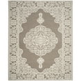 thumbnail image 1 of SAFAVIEH Marbella Beatrice Traditional Area Rug, Light Grey/Ivory, 5' x 8', 1 of 10