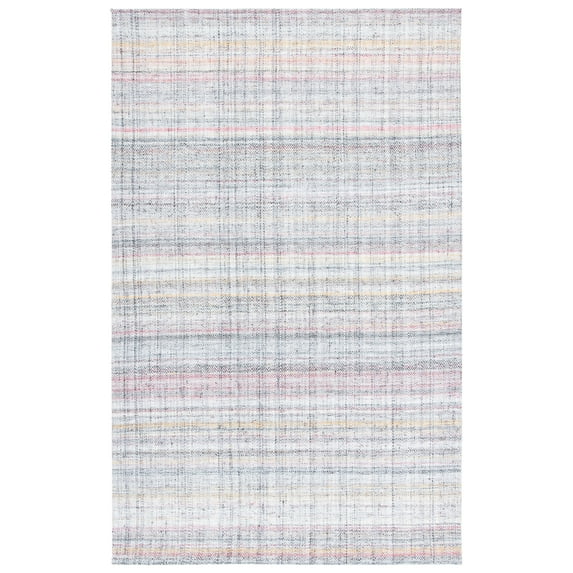 SAFAVIEH Marbella Belize Striped Area Rug, Red/Ivory, 4' x 6'