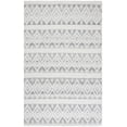 thumbnail image 1 of SAFAVIEH Marbella Braiden Diamond Area Rug, Ivory/Black, 6' x 9', 1 of 8