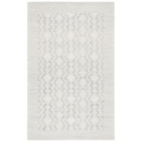 SAFAVIEH Marbella Britton Bordered Area Rug, Ivory/Grey, 8' x 10'