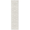thumbnail image 1 of SAFAVIEH Marbella Britton Bordered Runner Rug, Ivory/Grey, 2'3" x 9', 1 of 11
