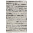 thumbnail image 1 of SAFAVIEH Marbella Burton Striped Wool Area Rug, Black/Ivory, 3' x 5', 1 of 9