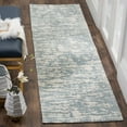 thumbnail image 1 of SAFAVIEH Marbella Calla Geometric Runner Rug, Blue/Ivory, 2'3" x 8', 1 of 6