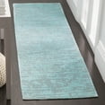 thumbnail image 1 of SAFAVIEH Marbella Calla Geometric Runner Rug, Blue/Turquoise, 2'3" x 8', 1 of 6