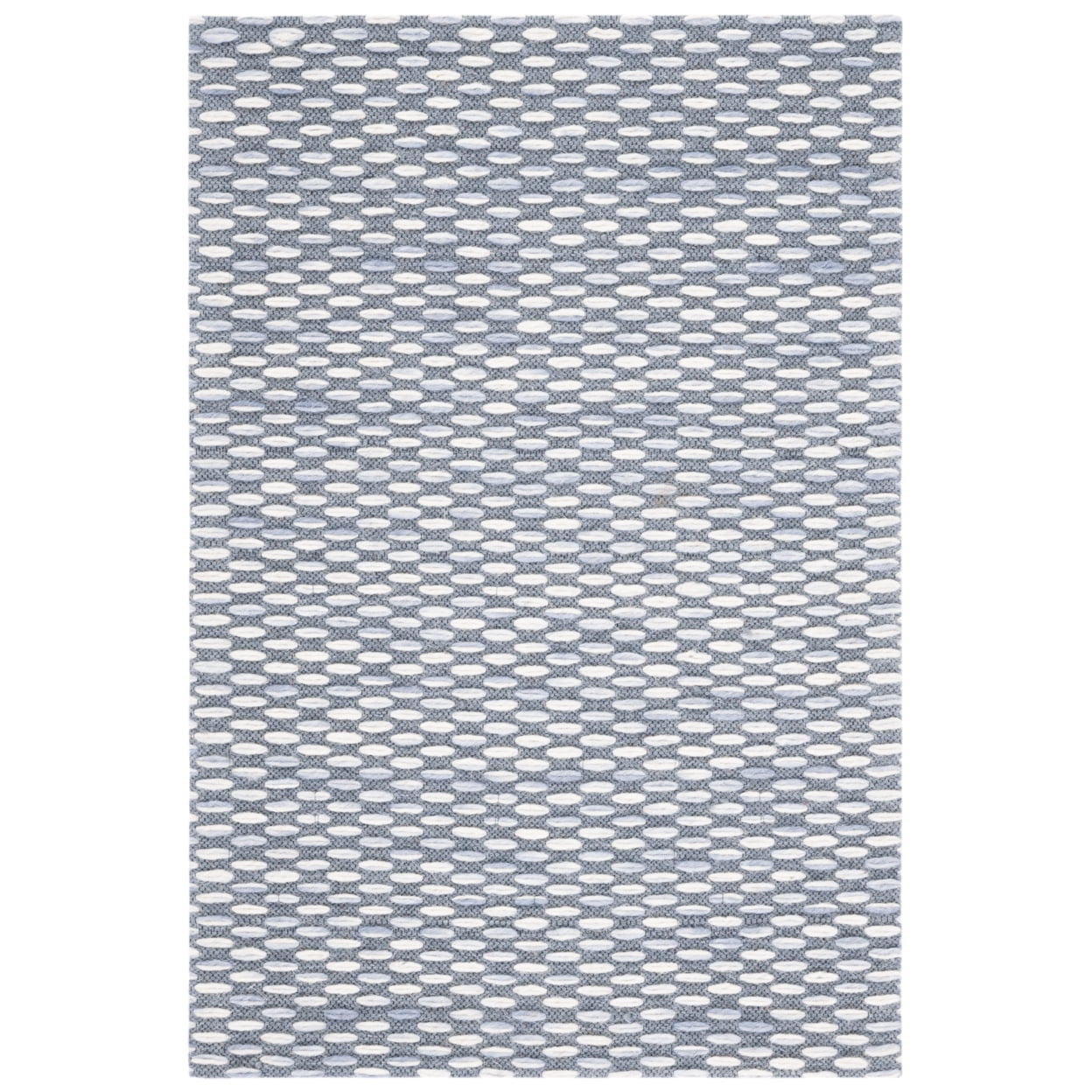 SAFAVIEH Marbella Carlene Geometric Striped Area Rug, Grey/Beige, 3' x 5'