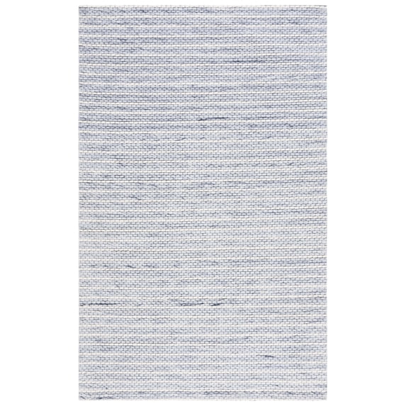SAFAVIEH Marbella Cassandra Distressed Area Rug, Blue/Ivory, 6' x 9'