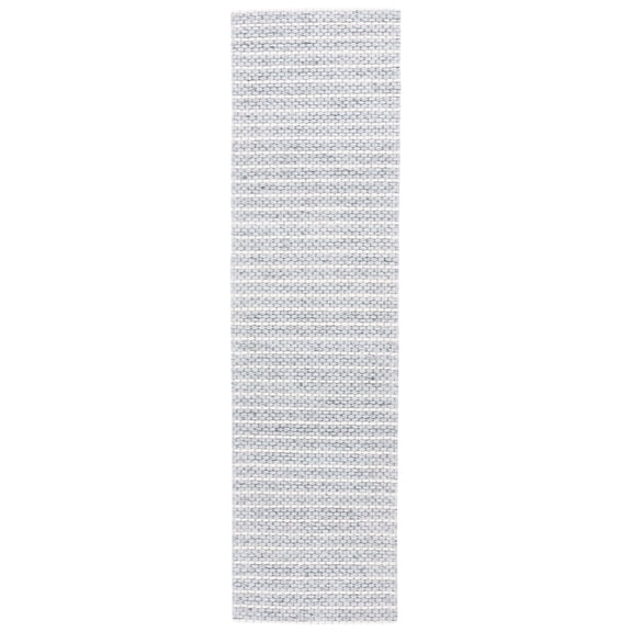 SAFAVIEH Marbella Cassandra Distressed Runner Rug, Grey/Ivory, 2'3" x 8'